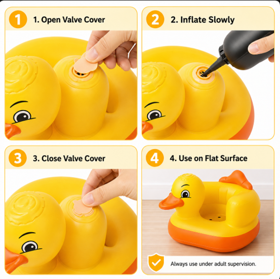 SnuggleDuck Baby Support Seat