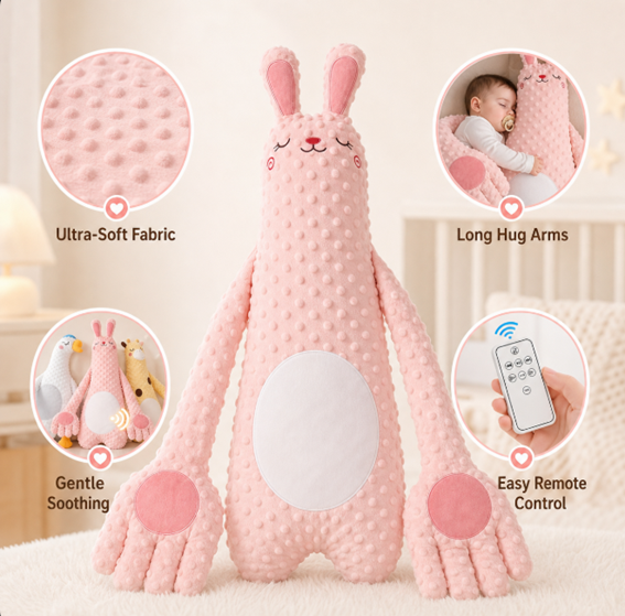 DreamHug™ Baby Sleep Companion Plush