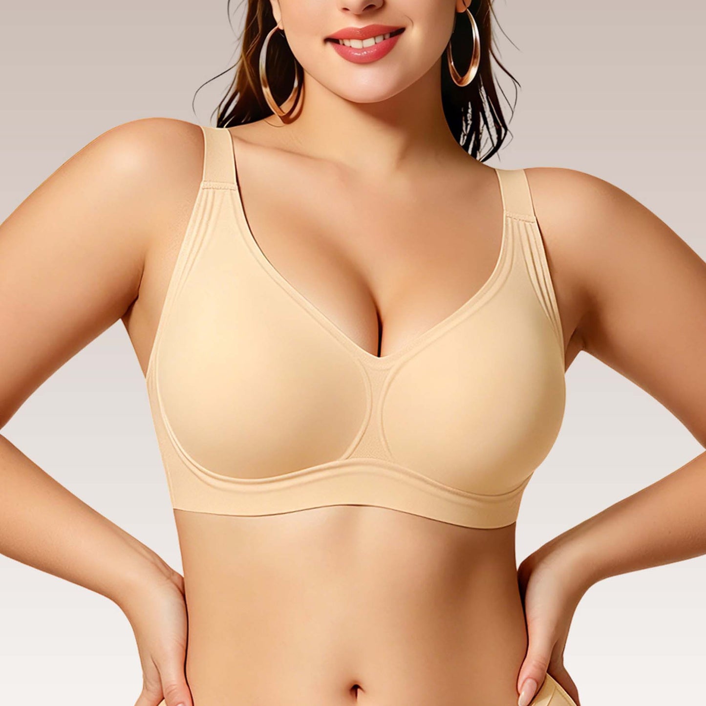 Comfortable Wireless Full Coverage Bra