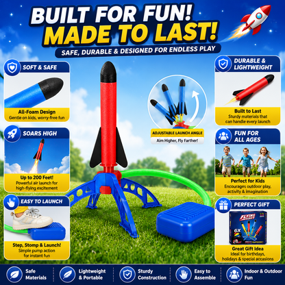 Flying Rocket Outdoor Adventure Set
