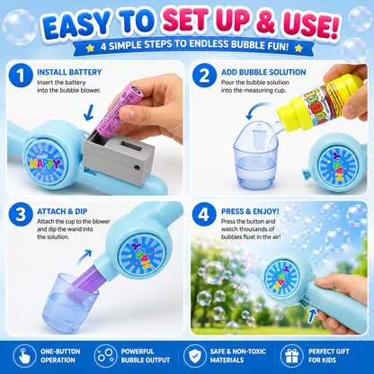 HappyBubbles Electric Bubble Wand