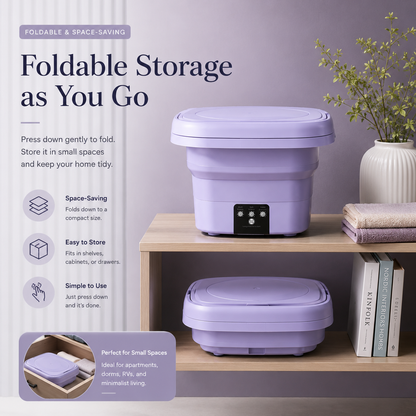 Foldable Portable Mini Washing Machine