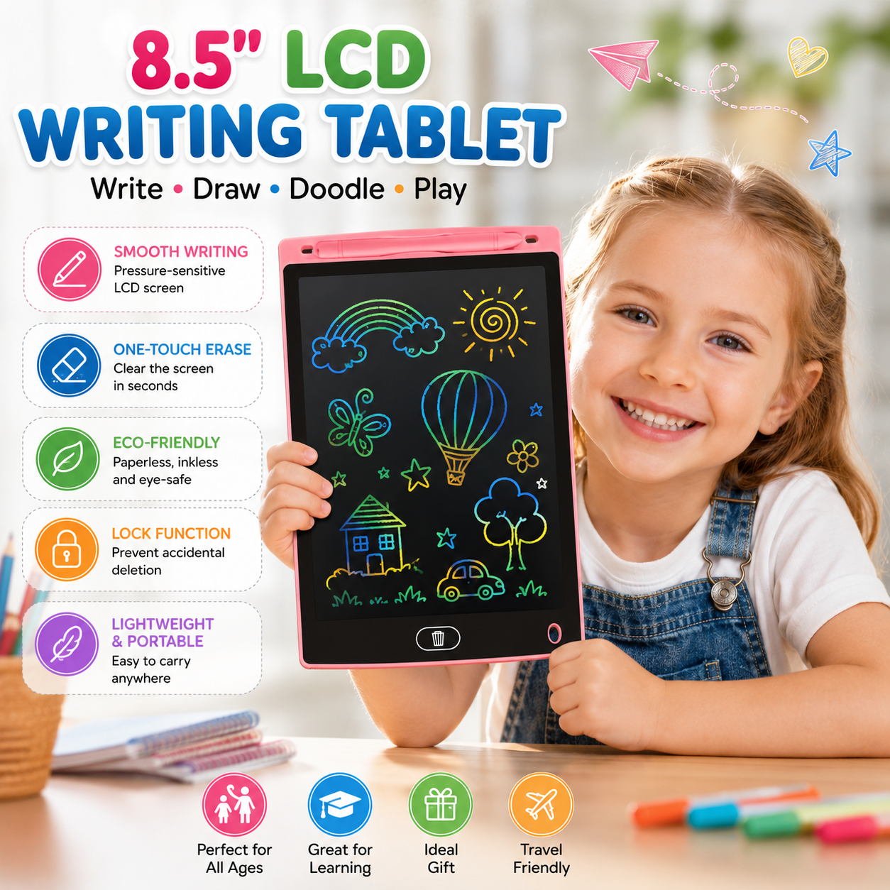 Magic LCD Writing Tablet for Kids