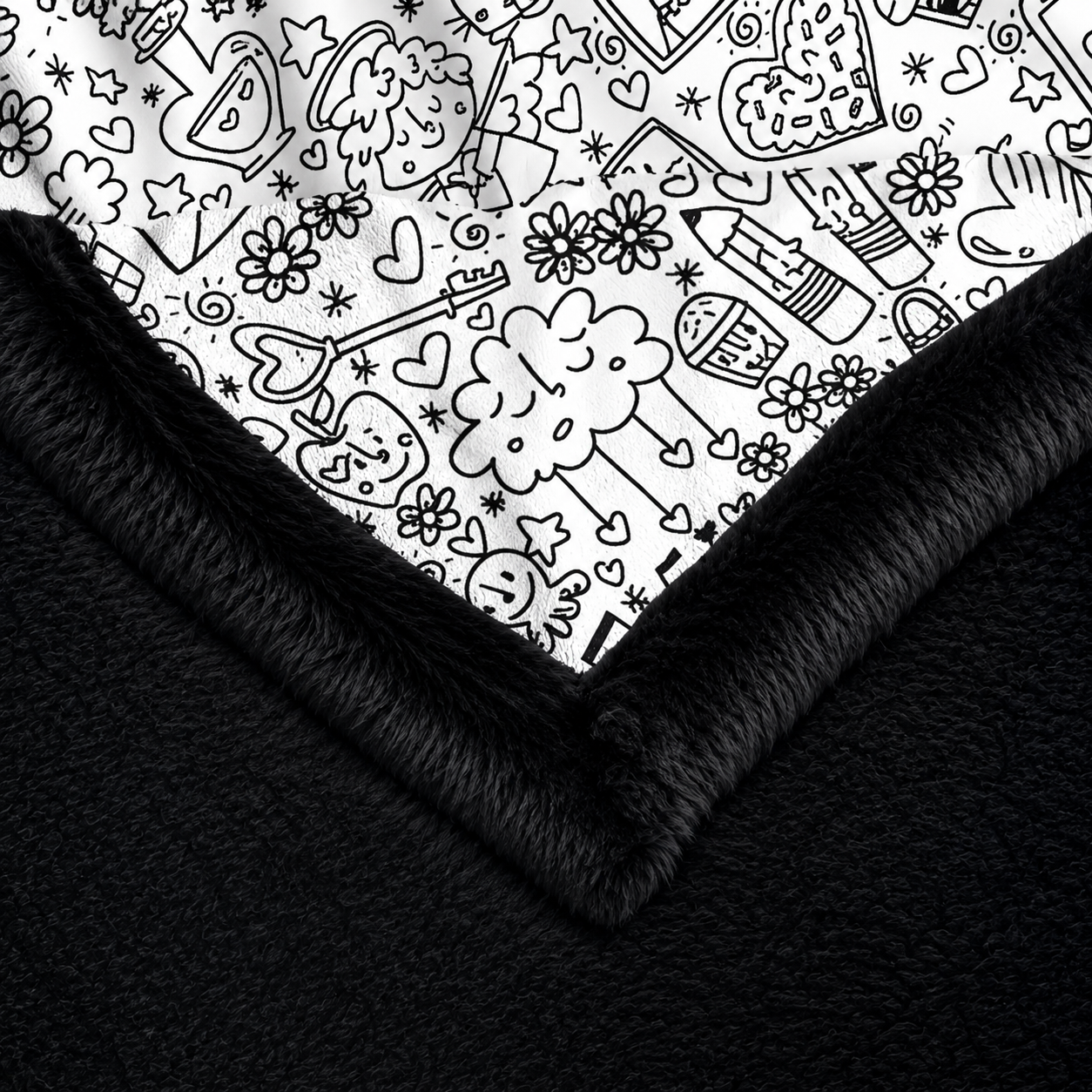Coloring Blanket with Markers