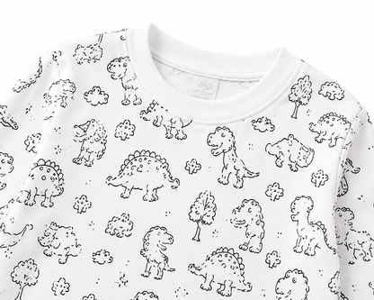 Color Your Own Dinosaur Pyjama Set for Boys