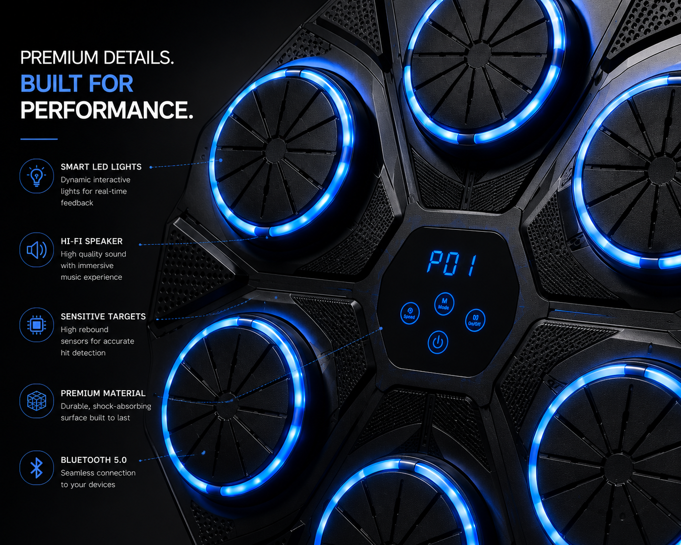 Smart Music Boxing Machine for Adults