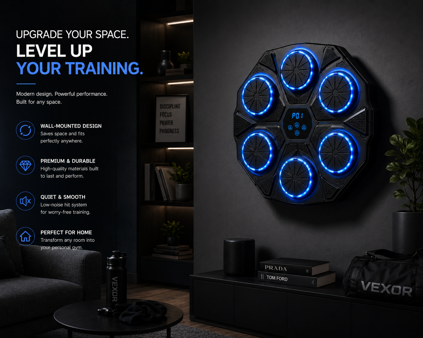 Smart Music Boxing Machine for Adults