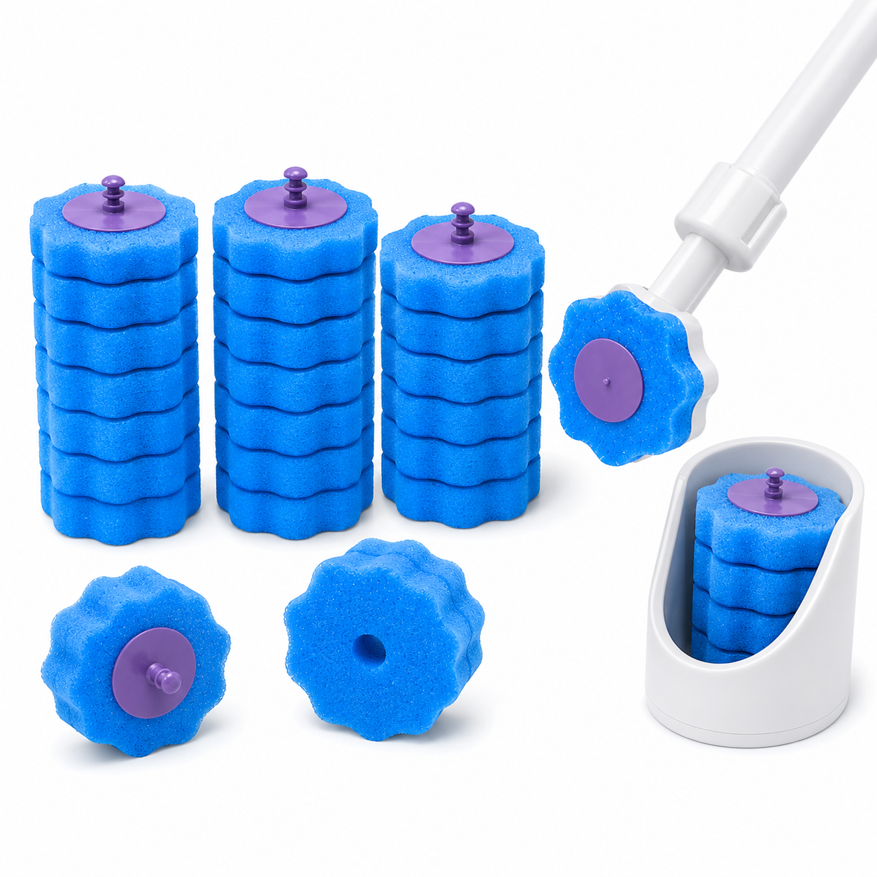 Disposable Toilet Cleaning Brush