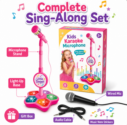 Kids Star Karaoke Microphone Set