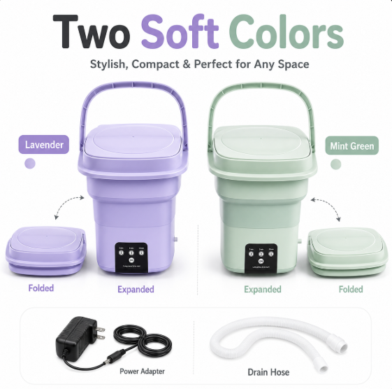 Foldable Portable Mini Washing Machine
