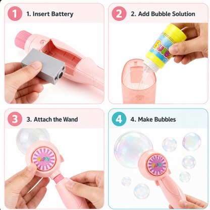 HappyBubbles Electric Bubble Wand