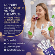 Purple Mouthwash for Oral Hygiene