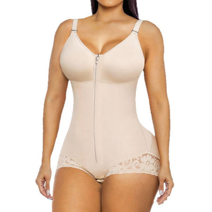 Adjustable Shapewear Bodysuit with Tummy Control