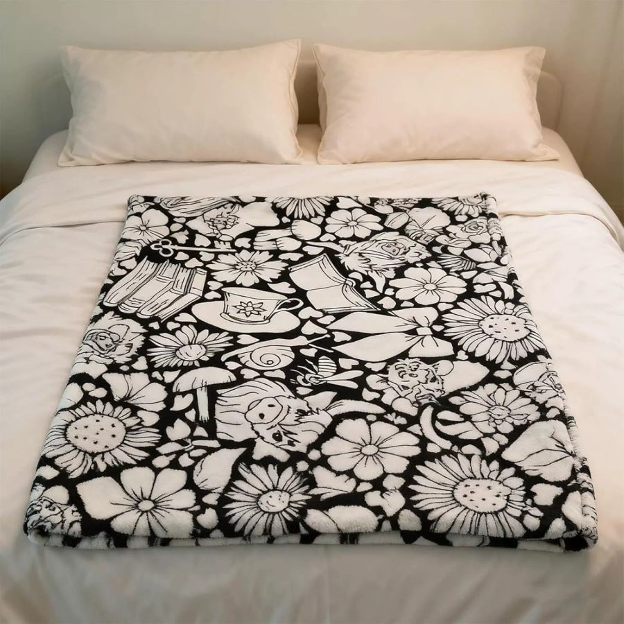 Coloring Blanket with Markers