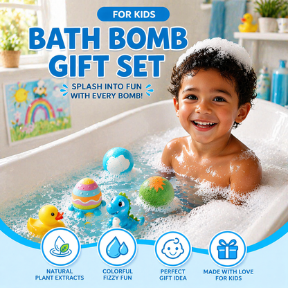 Kids Bath Bombs With Hidden Surprise Toys