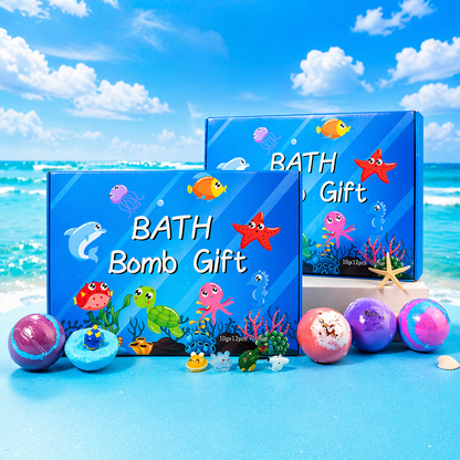 Kids Bath Bombs With Hidden Surprise Toys