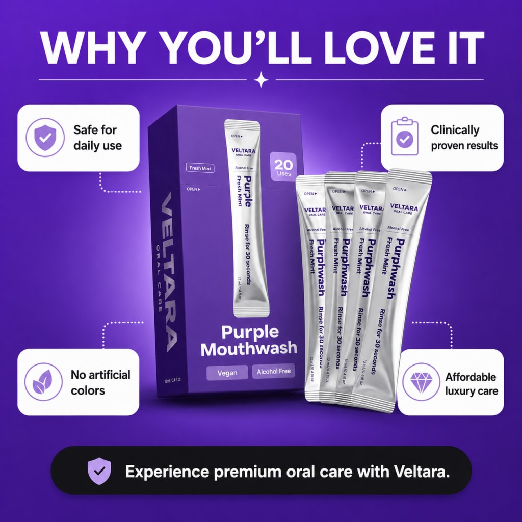 Veltara™ Purple Wouthwash